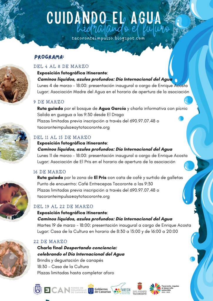 Programa con motivo del Día Mundial del Agua