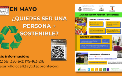 ¿Quieres ser una persona más sostenible?
