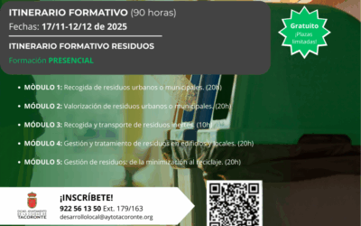Fórmate en residuos en diciembre