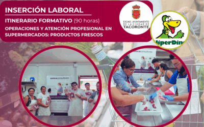 Tres personas seleccionadas y dos contratos en el Itinerario de Supermercados
