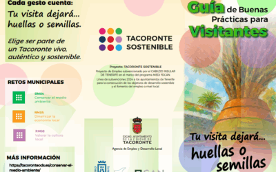 Tu visita dejará… huellas o semillas