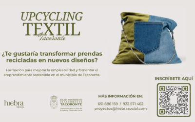 Tacoronte impulsa el empleo y la moda sostenible con el nuevo proyecto de formación «Upcycling Textil»