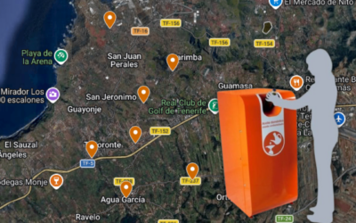 Tacoronte amplía la red de reciclaje de aceite doméstico con la instalación de siete nuevos contenedores naranjas